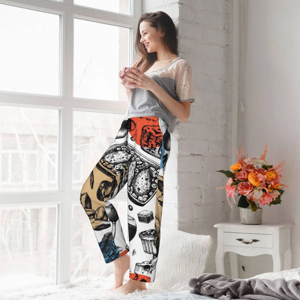 Women's Pajama Pants with Pockets G5425