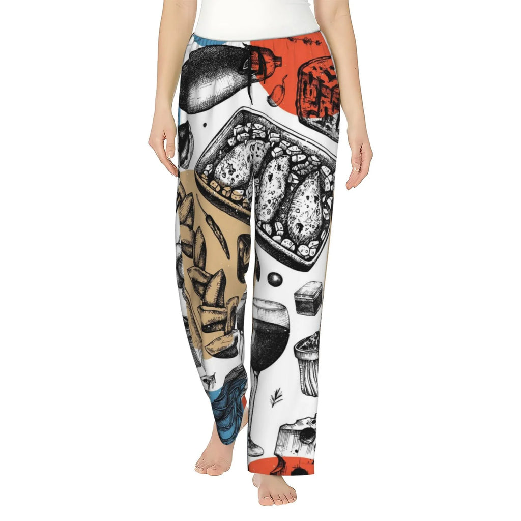 Women's Pajama Pants with Pockets G5425