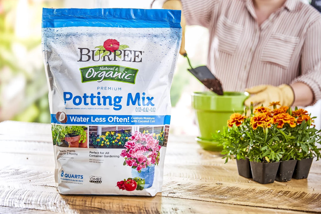 Natural & Organic 8 qt Potting Mix 4 Pack D754178