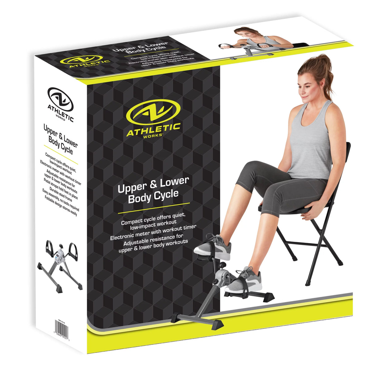 Folding Upper & Lower Body Mini Cycle with Monitor M3407