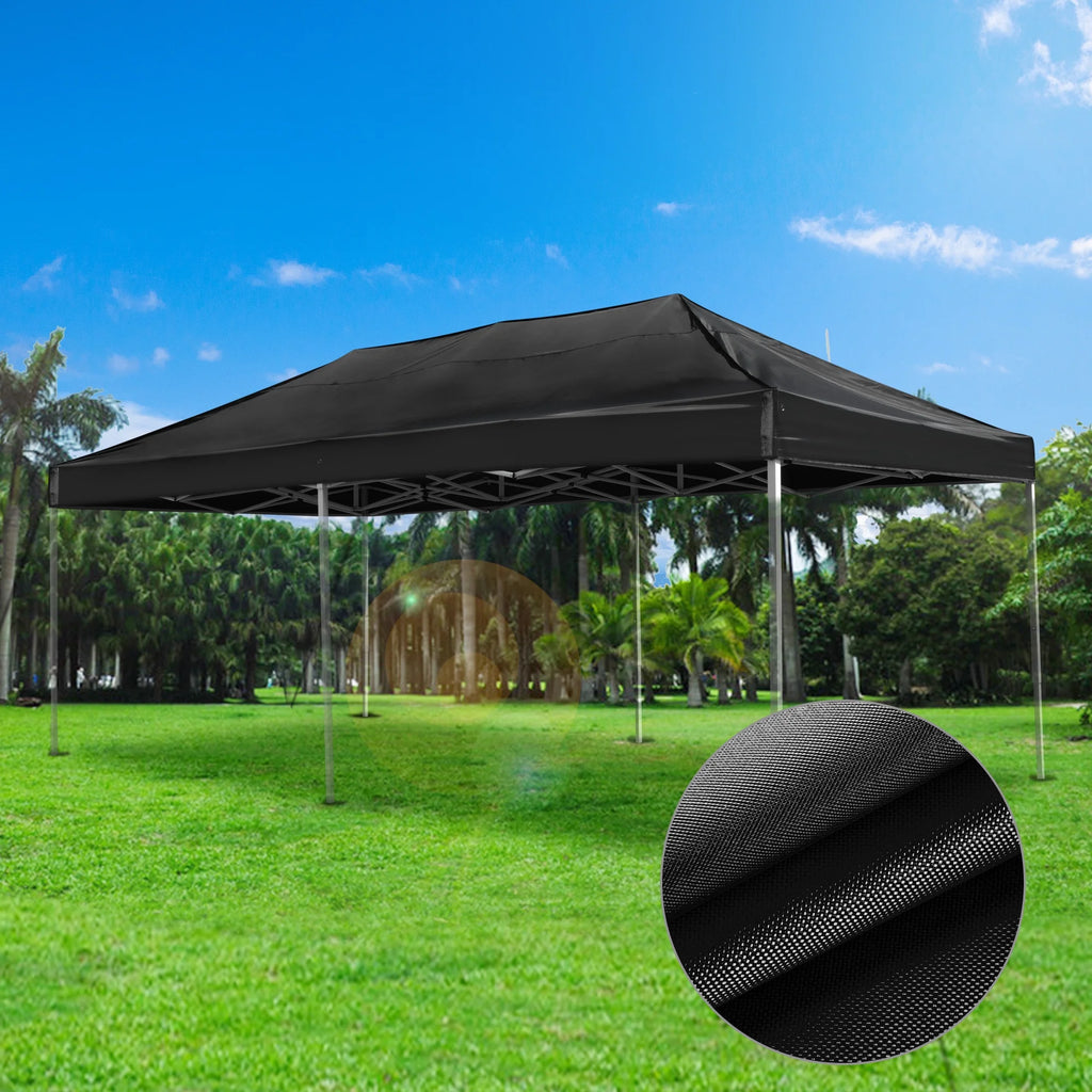 19x9.5 Ft Pop Up Canopy Top Replacement with 4 Set Sand Bags F4507