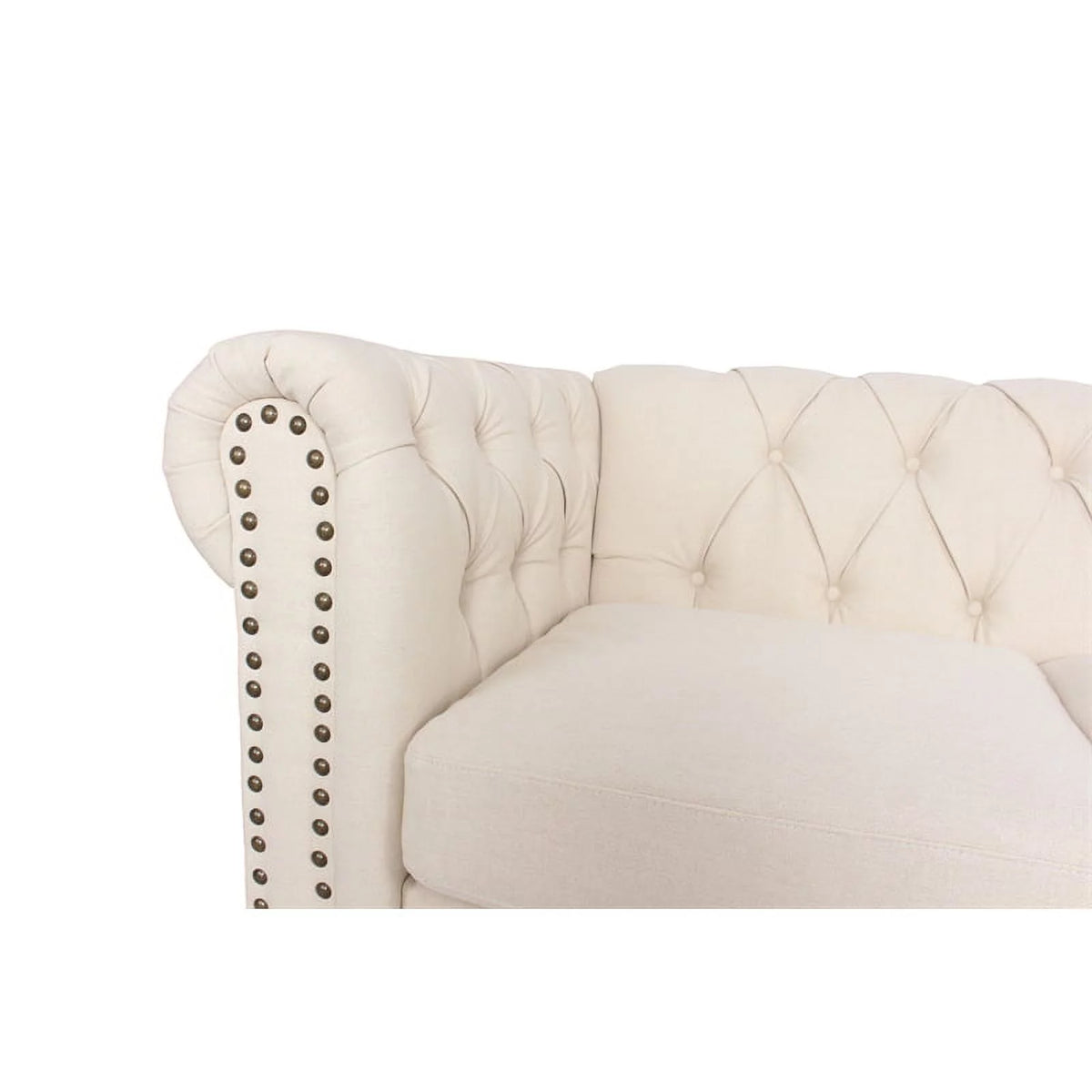 3 Piece Living Room Set with Sofa Loveseat and Accent Chair J60114