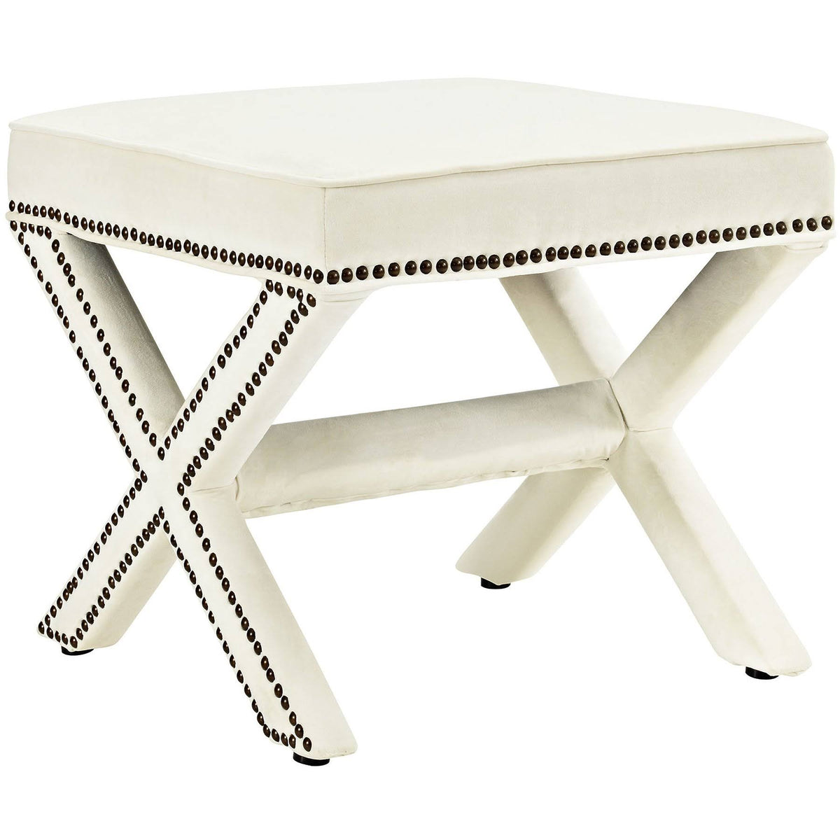 Ivory Rivet Bench K2646