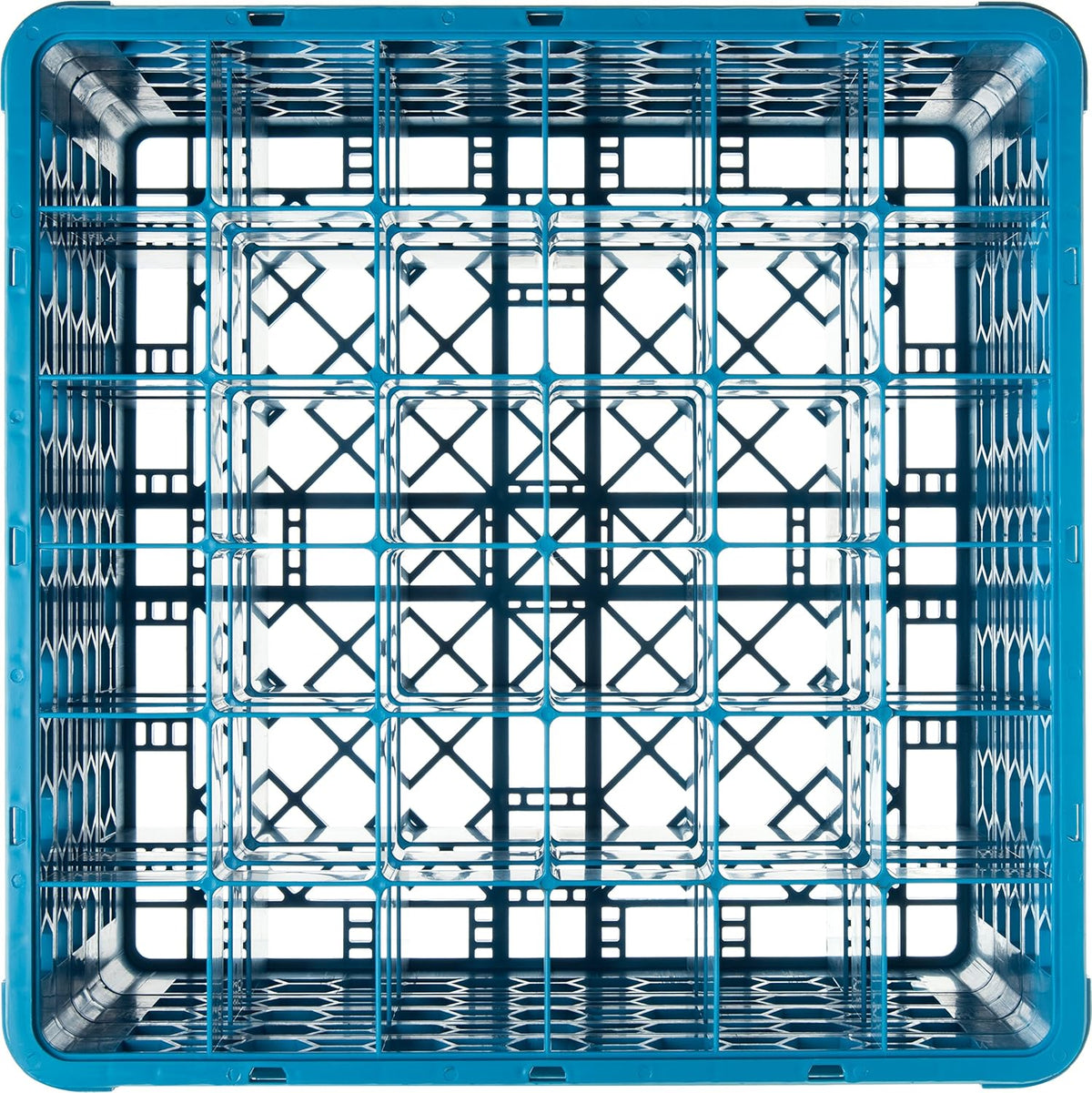 9-Compartment Glass Rack with 3 Extenders, Blue, Pack of 2 J308471