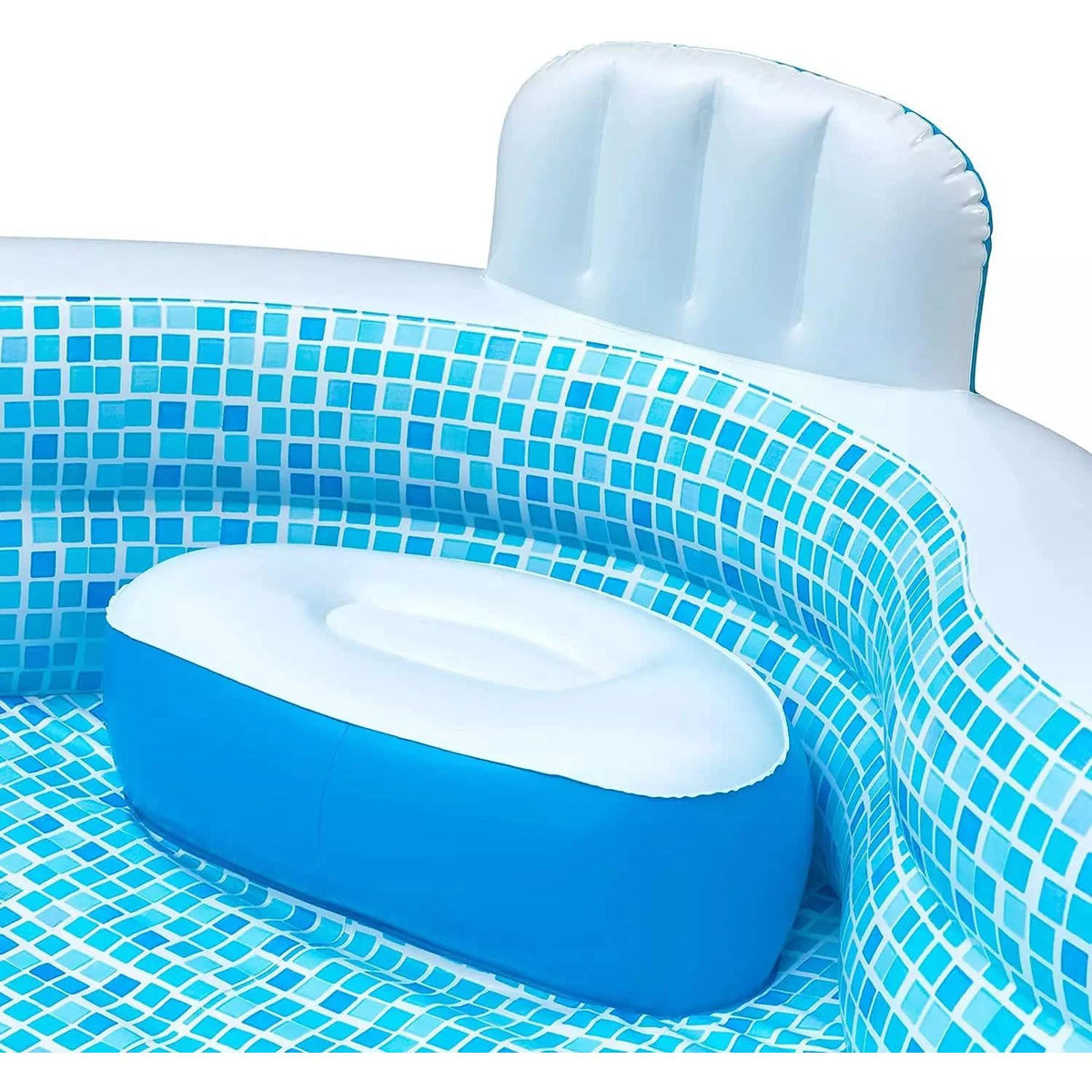 10 Feet Long Inflatable Pool with 2 Seats I444011