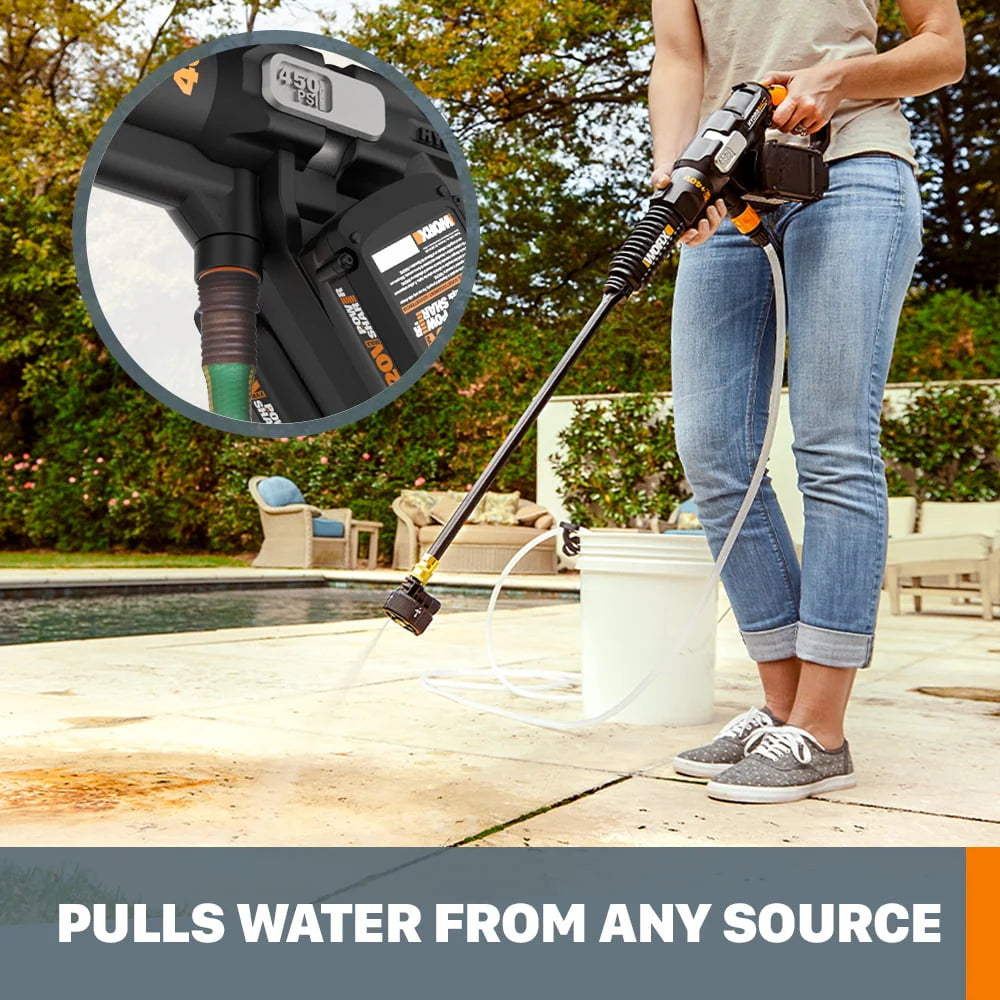 Cordless Power Washer Pressure Cleaner with Batteries P4069