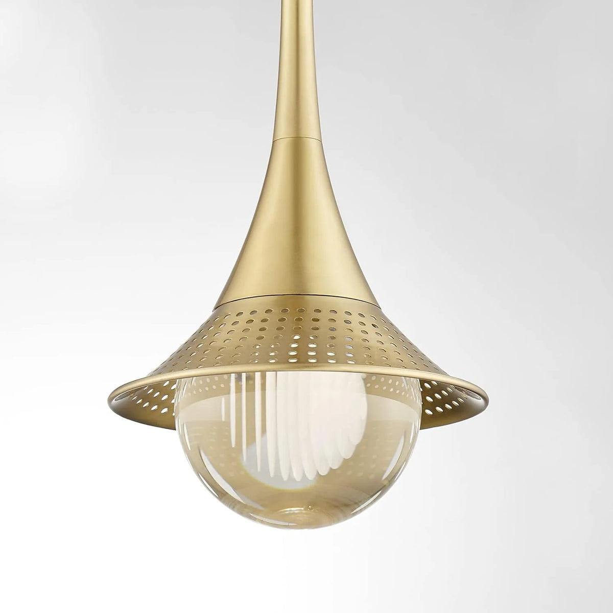 Gold Crystal Pendant Lights with Shade Q766319