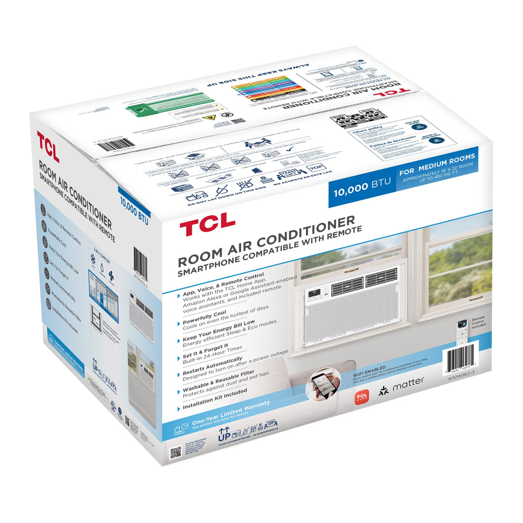 10,000 BTU Smart Window Air Conditioner V28113