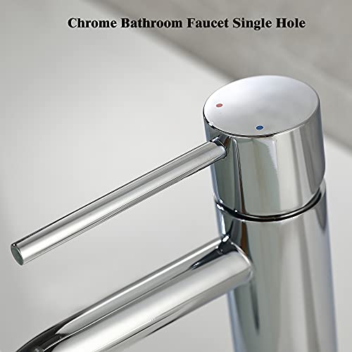 Brushed Gold Single Handle Vessel Sink Faucet N12005