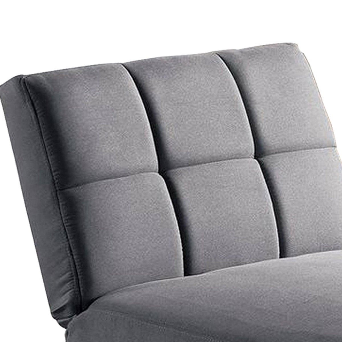Gray Adjustable Chaise Lounge E10606