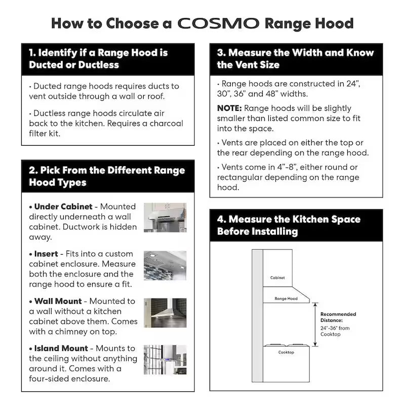 36 in. Stainless Steel Under Cabinet Range Hood E930200