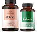 Chicory and Goldenseal Root Capsules 2 Pack Vegan Non-GMO F98232