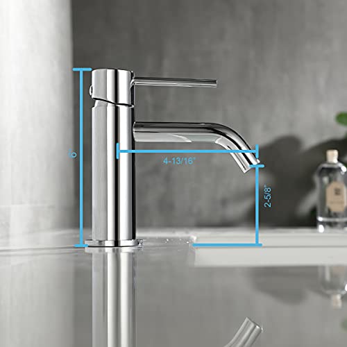 Brushed Gold Single Handle Vessel Sink Faucet N12005