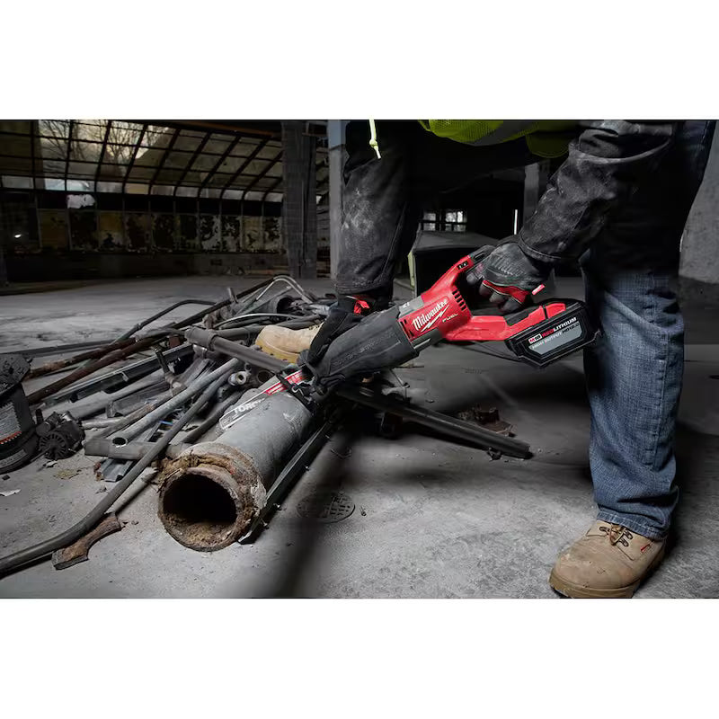 18V Brushless Cordless Reciprocating Saw with Battery & Blade Set S100565