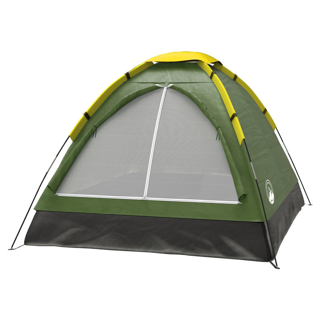 2 Person Lightweight Camping Tent with Rain Fly and Carrying Bag T8725
