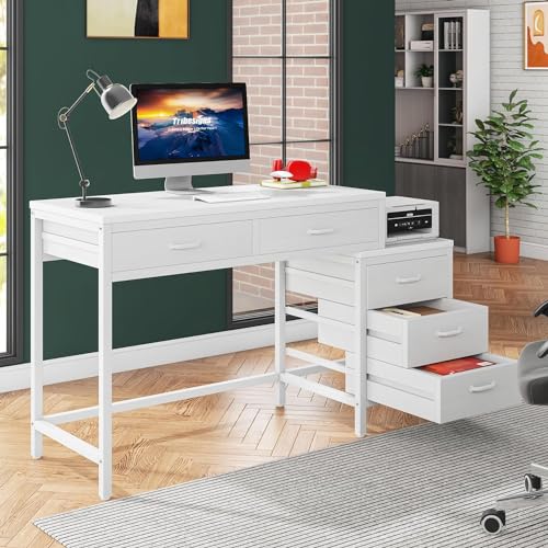 Computer Desk with 5 Drawers L6218