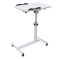 Adjustable Rolling Laptop Desk Sofa Overbed Table K3601