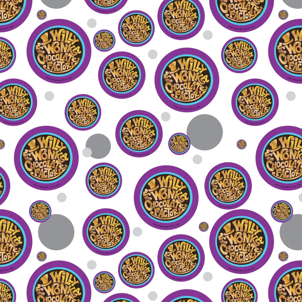 Chocolate Factory Logo Gift Wrap Wrapping Paper Roll T508
