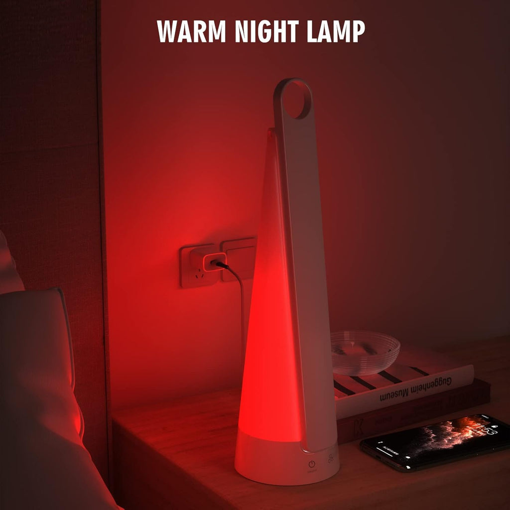 LED Desk Lamp with RGB Colors, Stepless Dimmable I662996