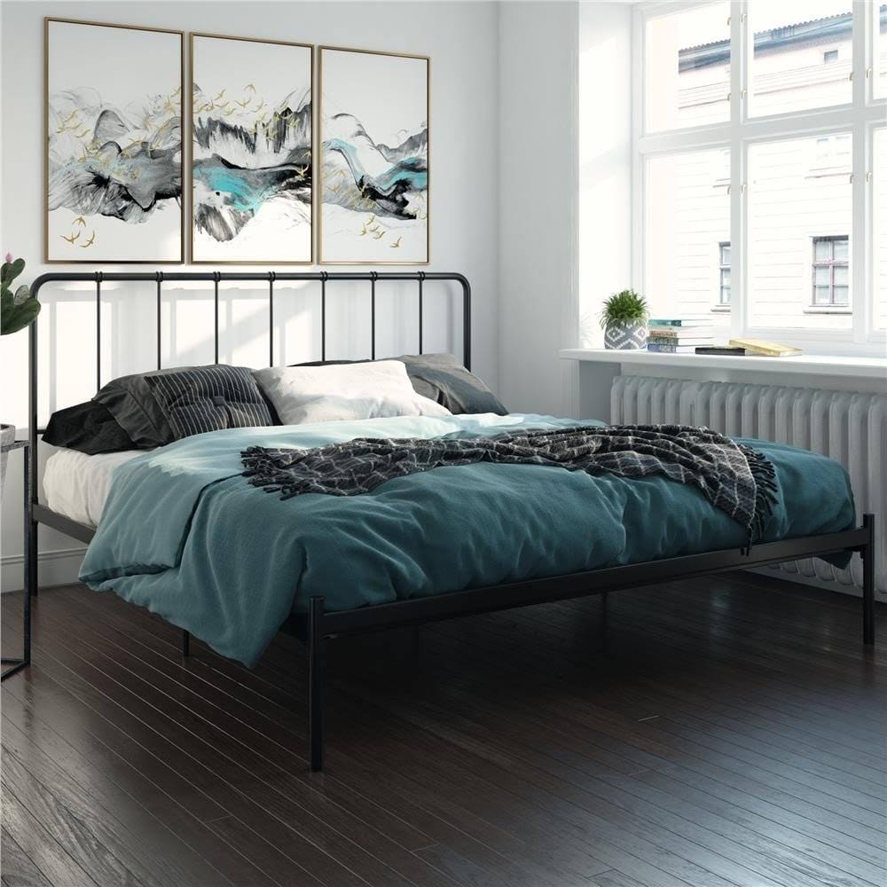 Metal Bed - Black - Full S35616