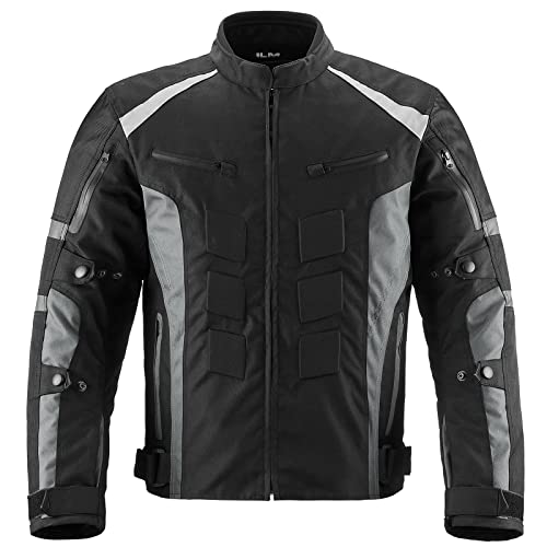 Motorcycle Jacket with CE Armor Water Resistant Textile G790