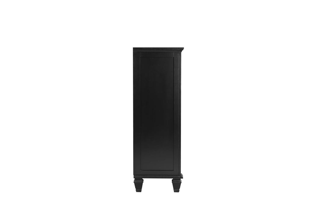 Black 5 Drawer Chest D962290