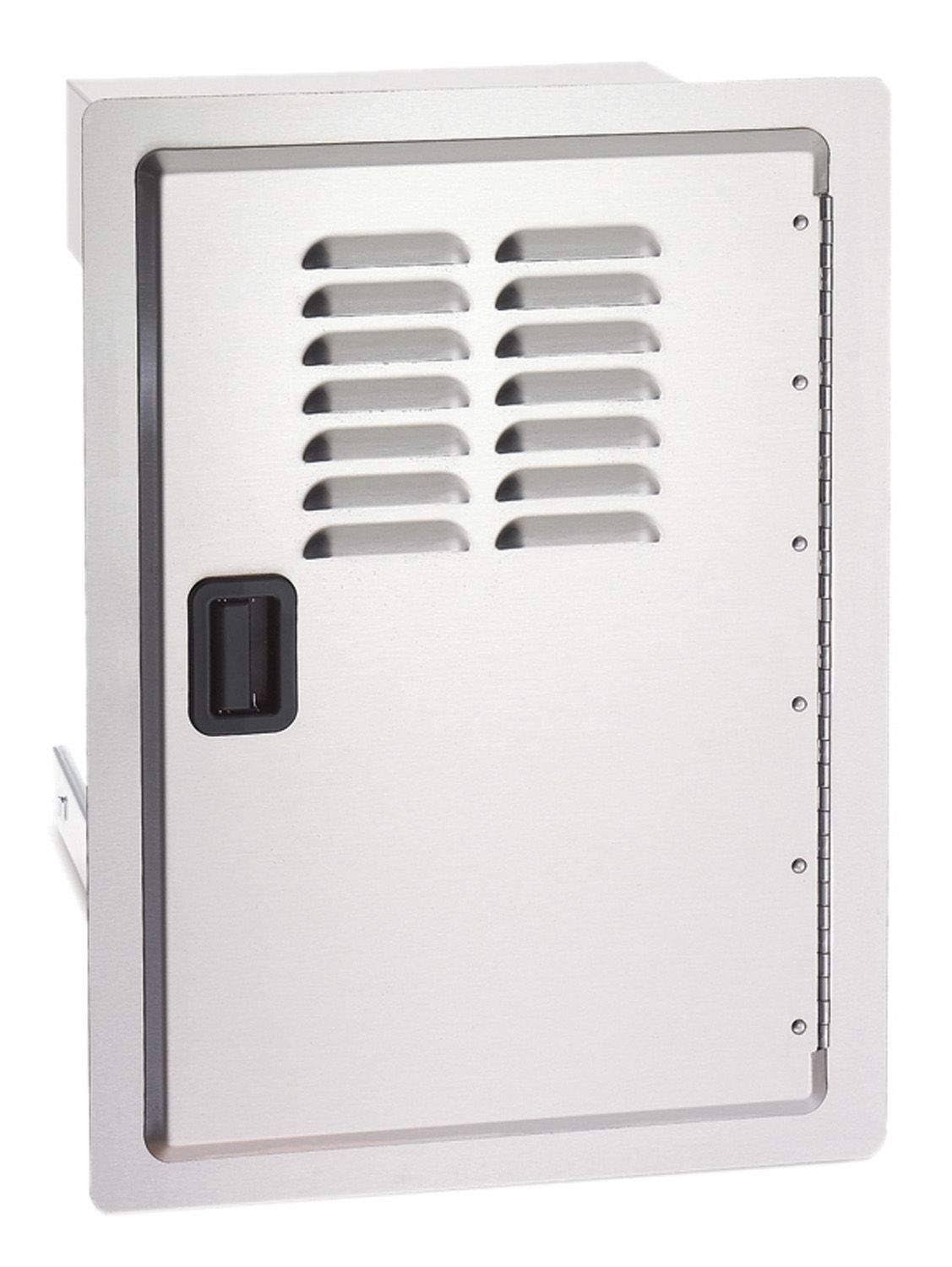 Stainless Steel Single Access Door with Tank Tray & Louvers O629882