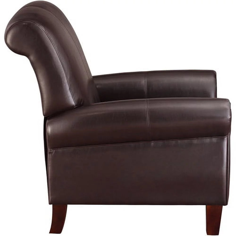 Faux Leather Club Chair Q5562