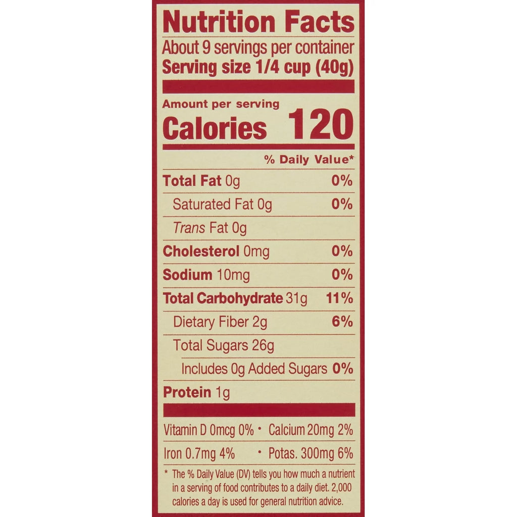 Dried Raisins 12 oz W44495