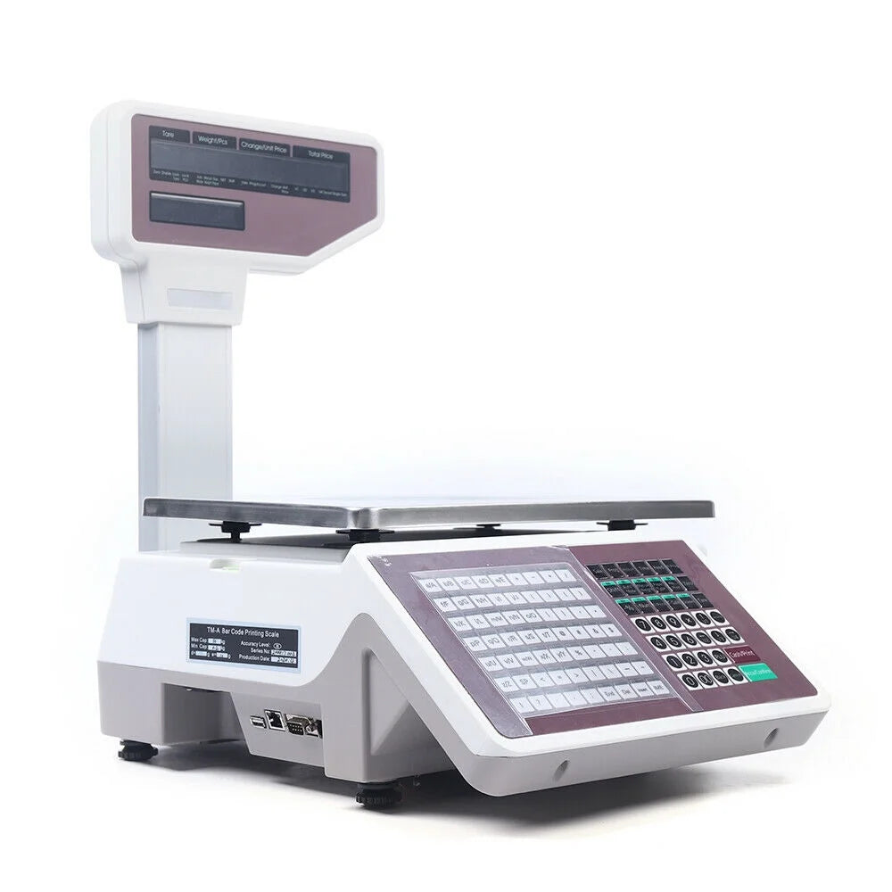 Price Computing Scale with Thermal Label Printer 66lb H4053