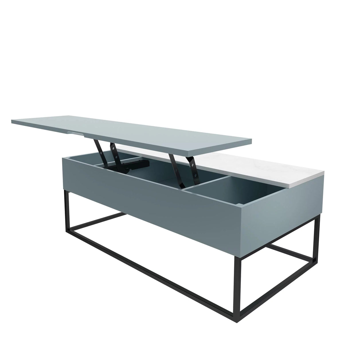 Powder Blue Lift-Top Coffee Table V401