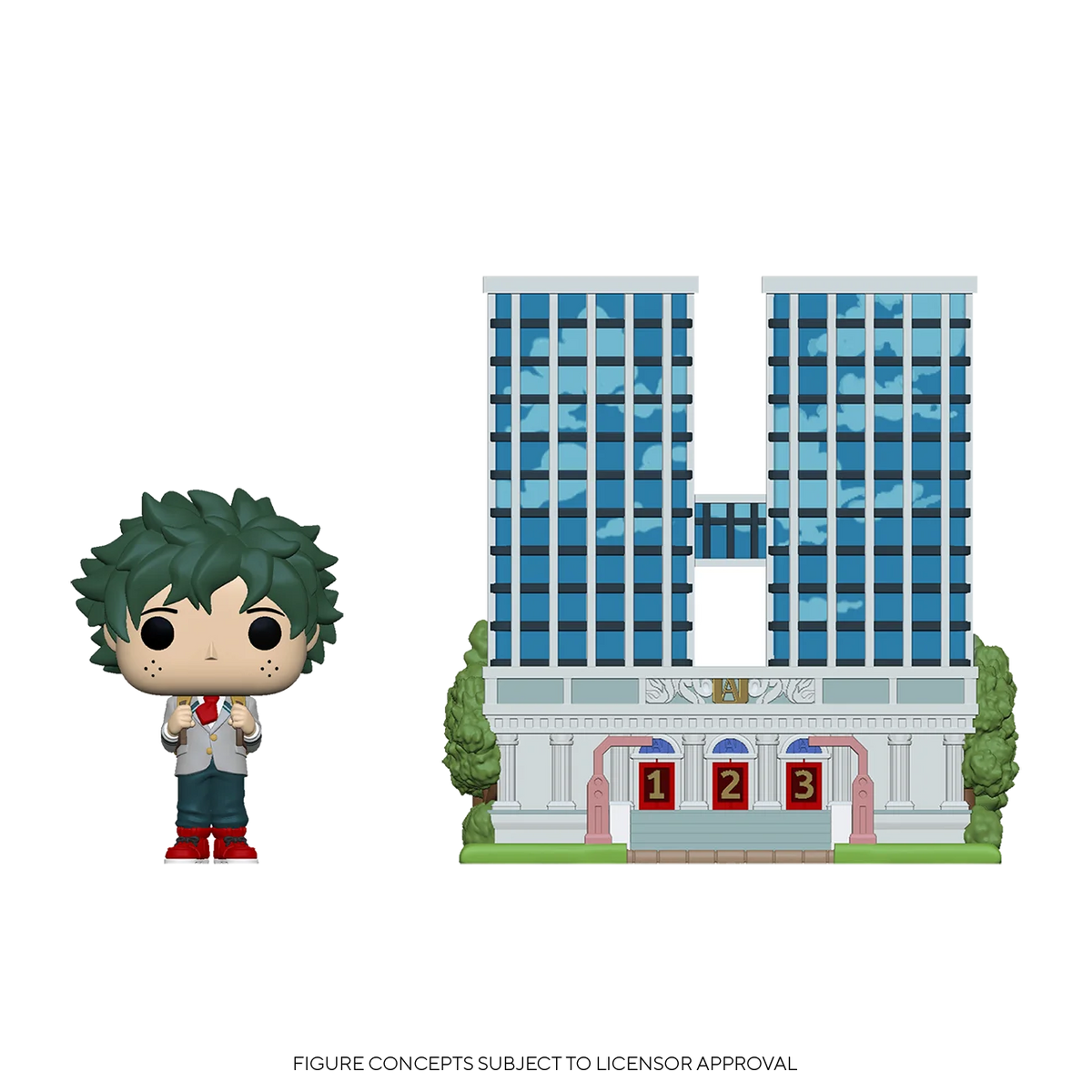 U.A. High School with Deku in Uniform Pop! Figure B857