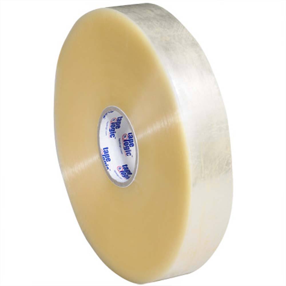 Clear Hot Melt Carton Sealing Tape 2x22 x 1000 yds 1.9 Mil 6 Rolls N409382